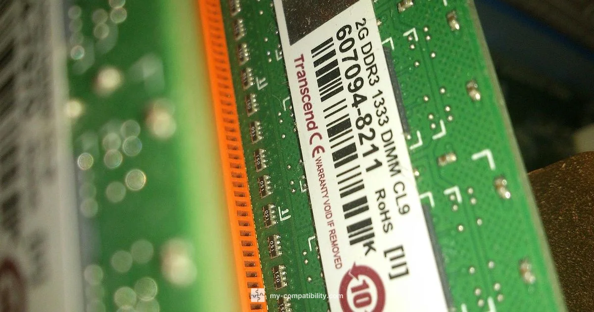 RAM Compatibility - My Compatibility