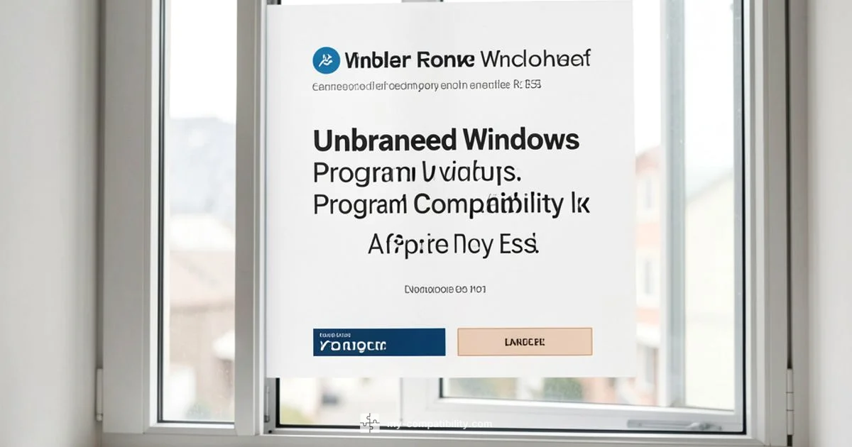 Disable PCA Guide - My Compatibility