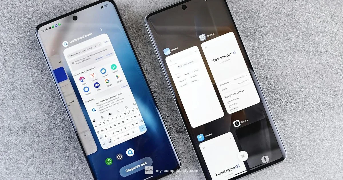 Compatibility 1 vs 7 - My Compatibility