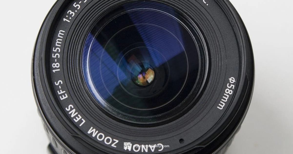 Canon Lens Compatibility - My Compatibility