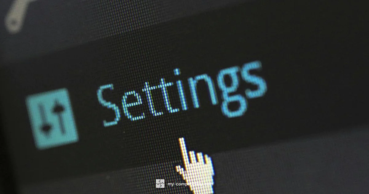 Compatibility Settings - My Compatibility