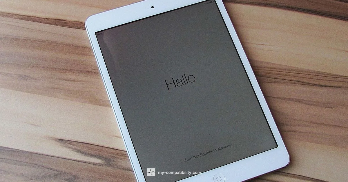 iPad Compatibility - My Compatibility