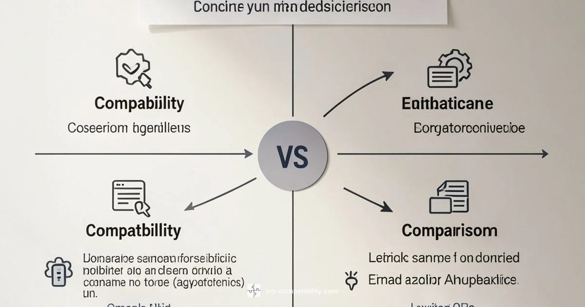 Compatibility vs Comparison Compatibility vs Comparison - My Compatibility